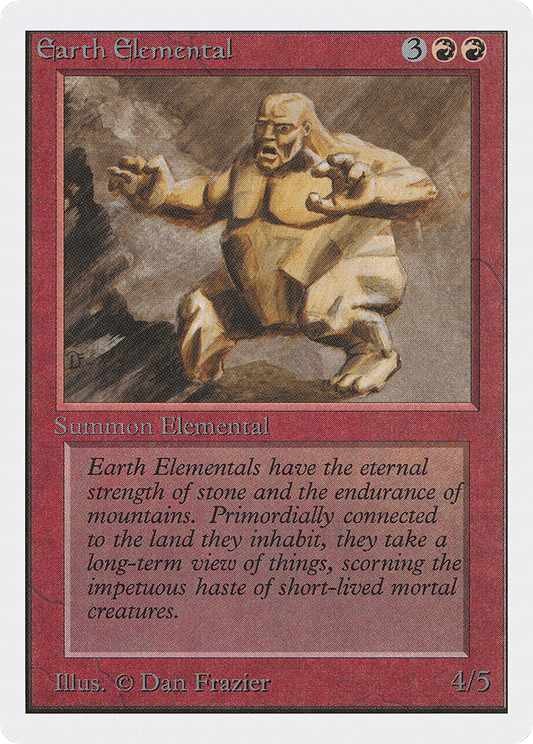 Earth Elemental (2ED-145) - Unlimited Edition