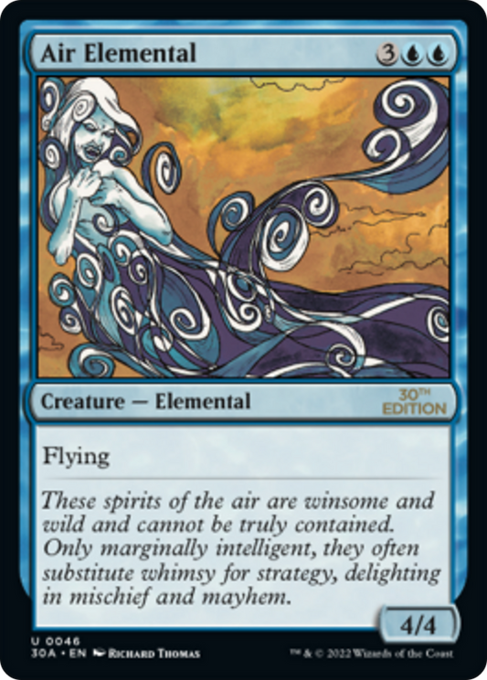 Air Elemental (30A-046) - 30th Anniversary Edition