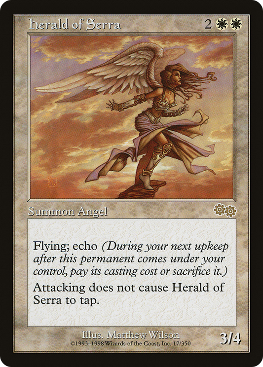 Herald of Serra (USG-017) - Urza's Saga