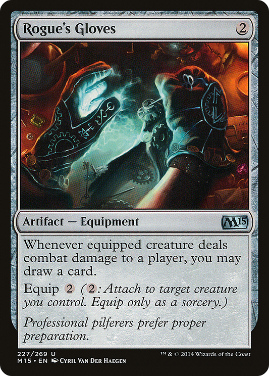 Rogue's Gloves (M15-227) - Magic 2015 Foil