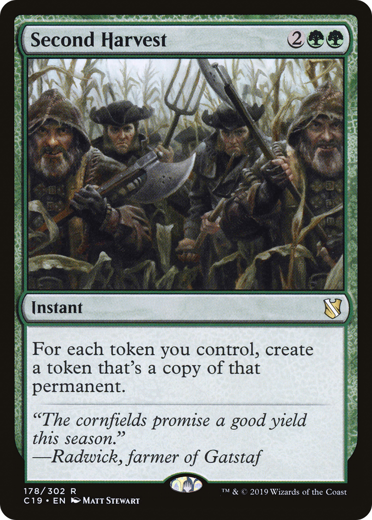 Second Harvest (C19-178) - Commander 2019