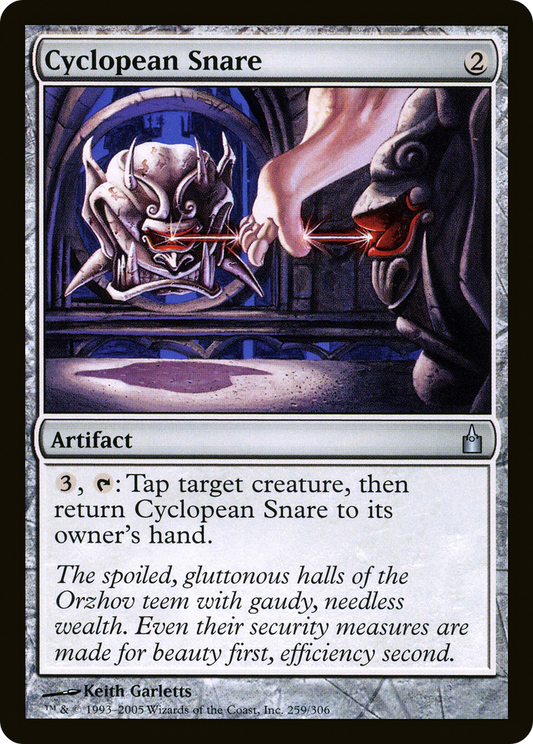 Cyclopean Snare (RAV-259) - Ravnica: City of Guilds Foil