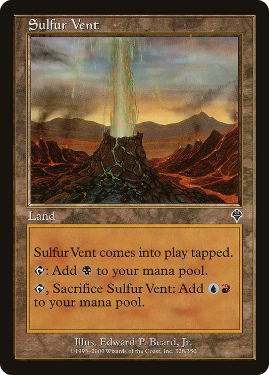 Sulfur Vent (INV-328) - Invasion Foil