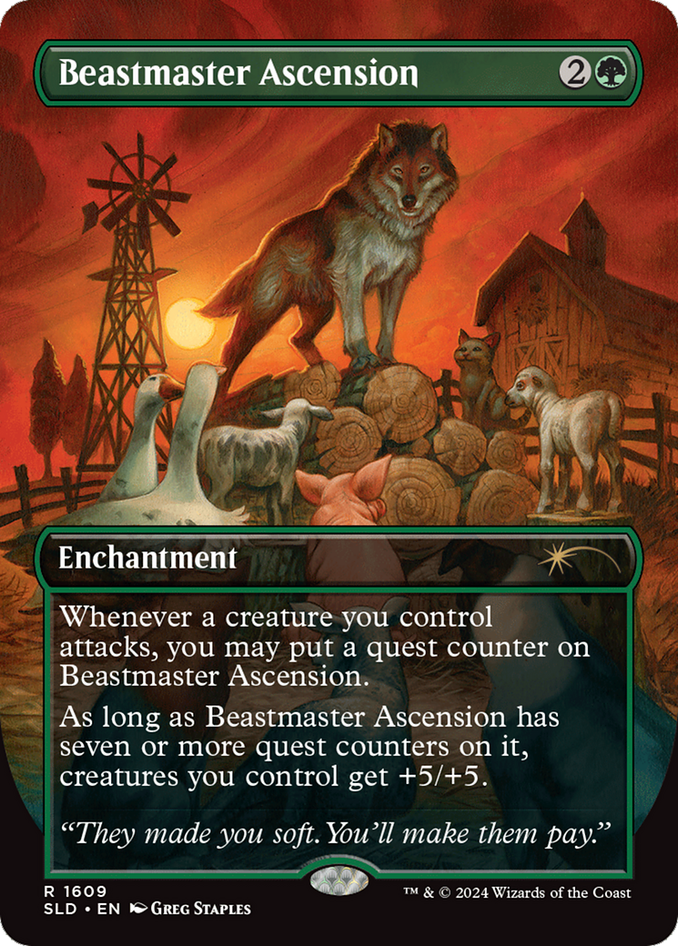 Beastmaster Ascension (SLD-1609) - Secret Lair Drop Foil