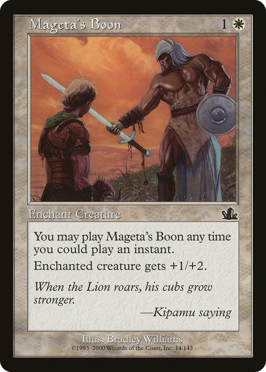 Mageta's Boon (PCY-014) - Prophecy Foil