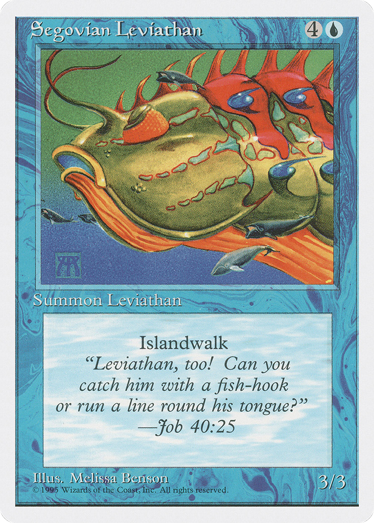 Segovian Leviathan (4ED-099) - Fourth Edition