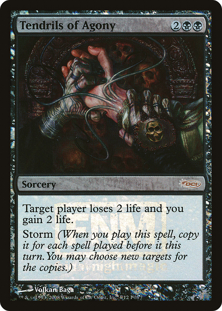 Tendrils of Agony (F08-004) - Friday Night Magic 2008 Foil