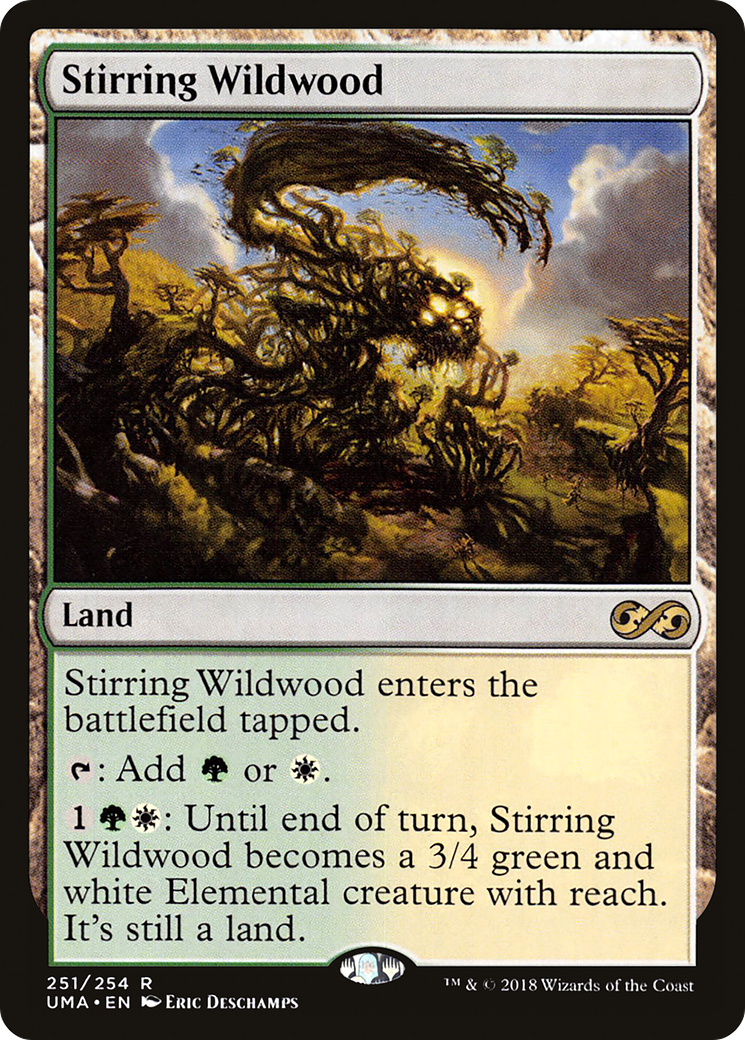 Stirring Wildwood (UMA-251) - Ultimate Masters Foil