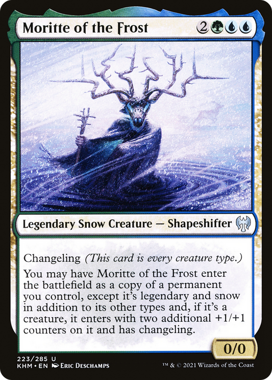 Moritte of the Frost (KHM-223) - Kaldheim: (snow) Foil