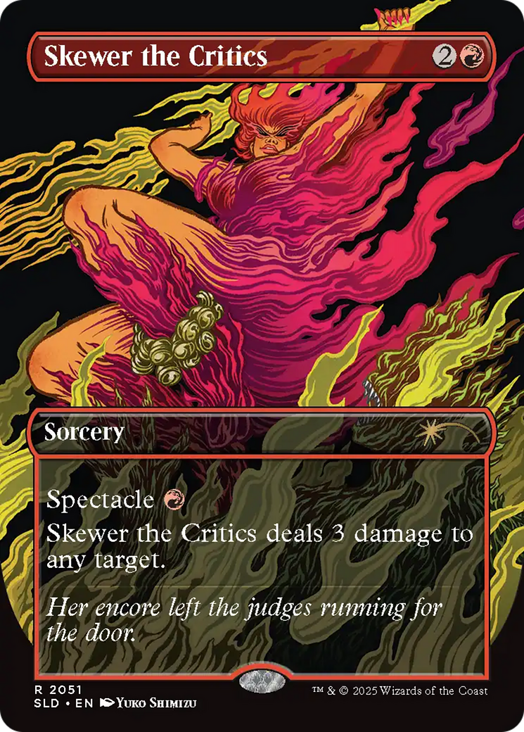 Skewer the Critics (SLD-2051) - Secret Lair Drop