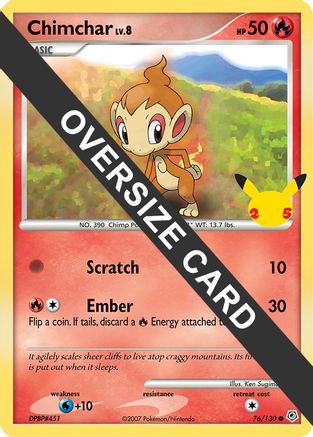 Chimchar 76 - First Partner Pack