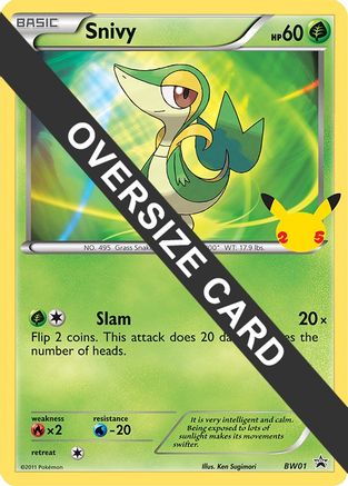 Snivy BW01 - First Partner Pack