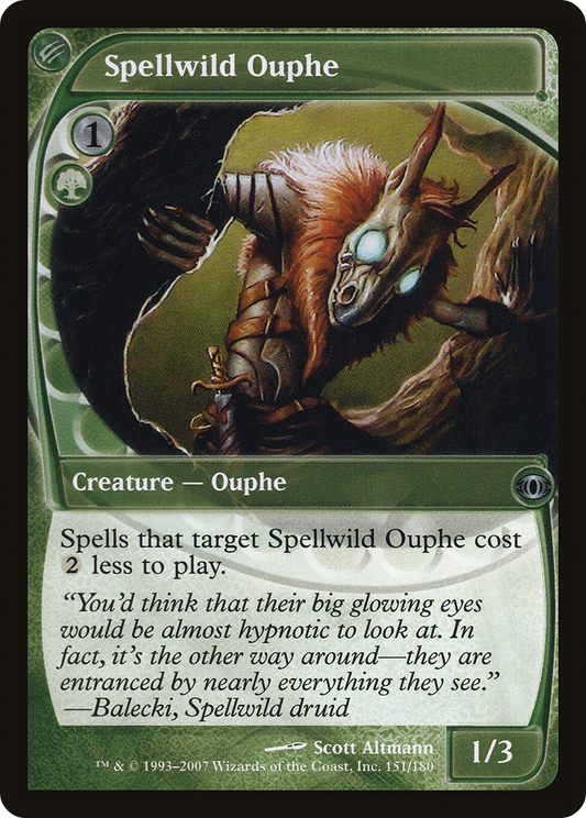 Spellwild Ouphe (FUT-151) - Future Sight Foil