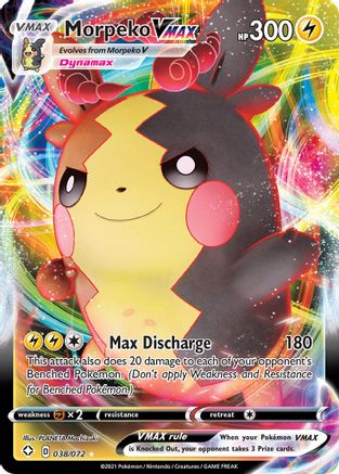 Morpeko VMAX - 038/072 - Shining Fates Holofoil