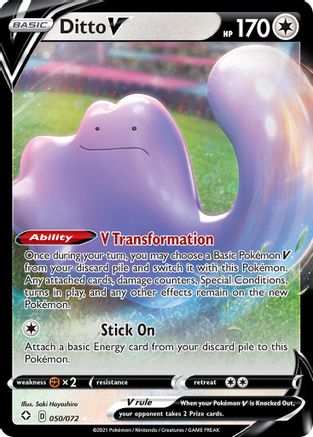 Ditto V - 050/072 - Shining Fates Holofoil