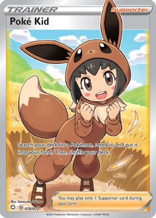 Poke Kid (Full Art) - 070/072 - Shining Fates Holofoil