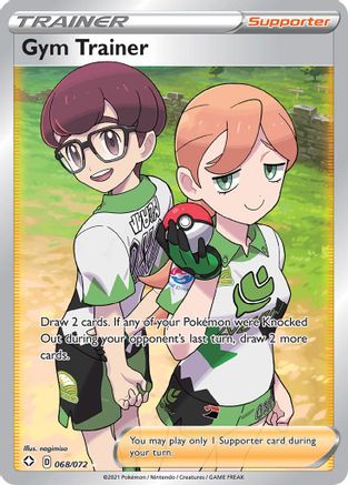 Gym Trainer (Full Art) - 068/072 - Shining Fates Holofoil