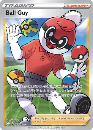 Ball Guy (Full Art) - 065/072 - Shining Fates Holofoil - Ultra Rare