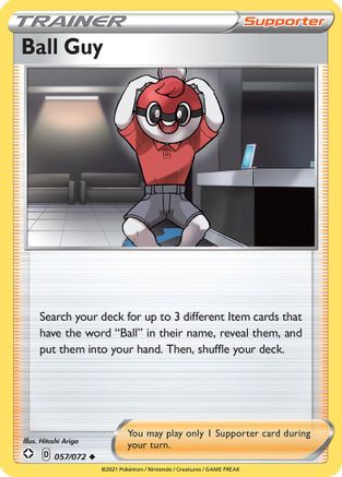 Ball Guy - 057/072 - Shining Fates Normal - Uncommon