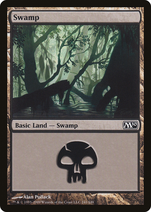 Swamp (M10-241) - Magic 2010 Foil