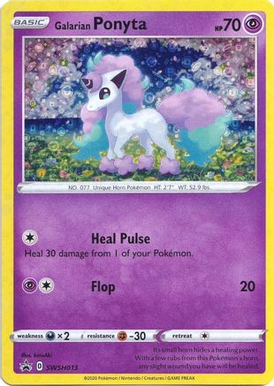 Galarian Ponyta - SWSH013 (General Mills Promo) SWSH013 - Miscellaneous Cards & Products Holofoil