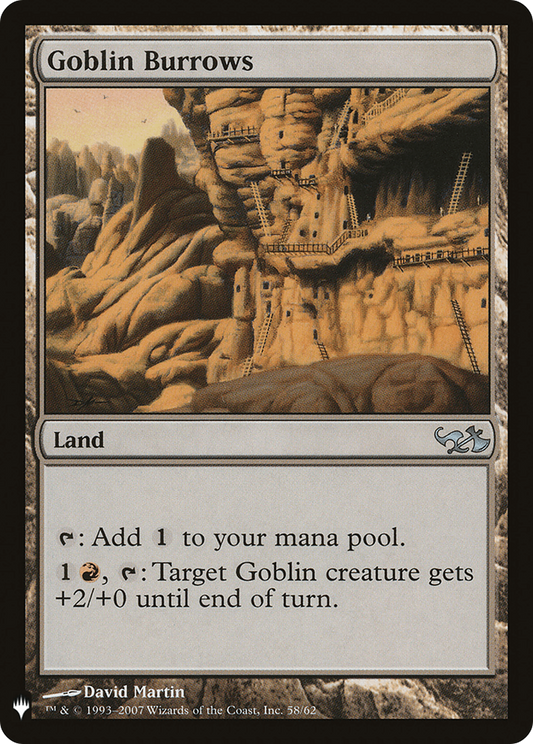 Goblin Burrows (LIST-DD1-58) - The List