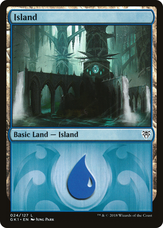 Island (GK1-024) - GRN Guild Kit