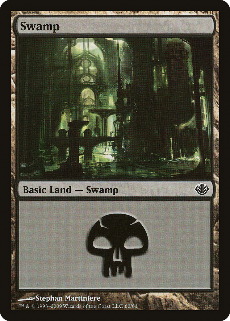 Swamp (DDD-060) - Duel Decks: Garruk vs. Liliana