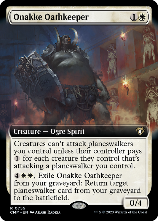 Onakke Oathkeeper (CMM-755) - Commander Masters: (Extended Art)