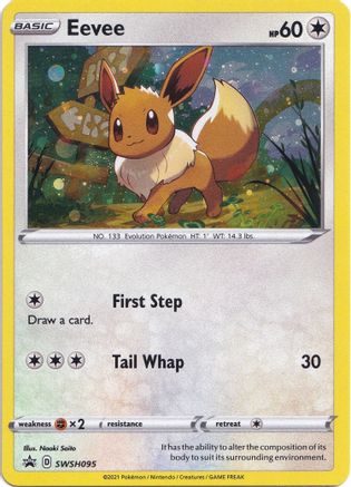 Eevee SWSH095 - SWSH Sword & Shield Promo Cards Holofoil - Promo