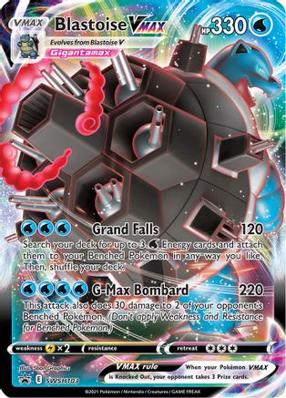 Blastoise VMAX SWSH103 - SWSH Sword & Shield Promo Cards Holofoil - Promo