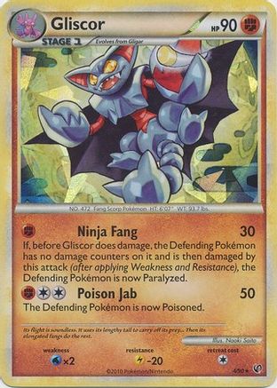 Gliscor 004/90 - Blister Exclusives Holofoil - Promo