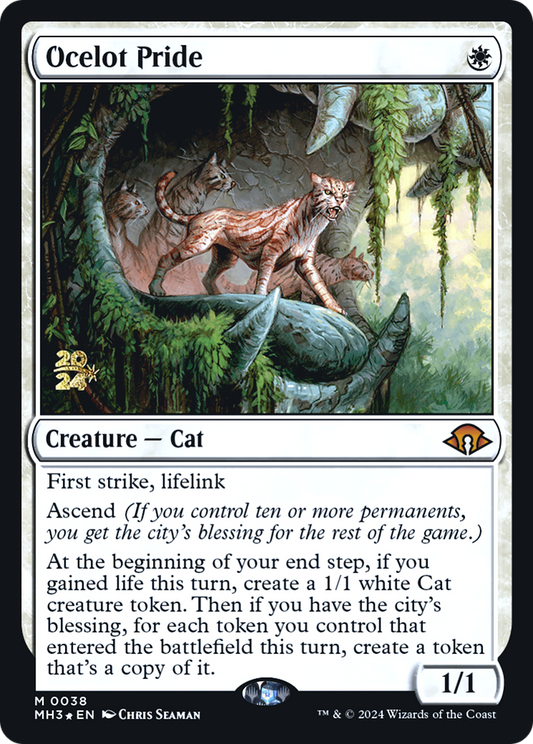 Ocelot Pride (PMH3-38S) - Modern Horizons 3 Promos Foil