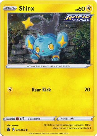 Shinx - 046/163 (Cosmos Holo) 46 - Miscellaneous Cards & Products Holofoil