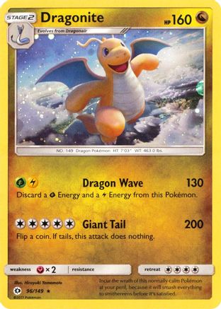 Dragonite - 96/149 (Cosmos Holo) 96 - Miscellaneous Cards & Products Holofoil