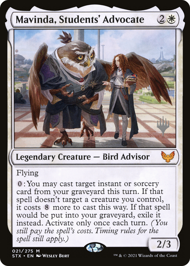 Mavinda, Students' Advocate (PPSTX-21P) - Strixhaven: School of Mages Promos (Promo Pack)
