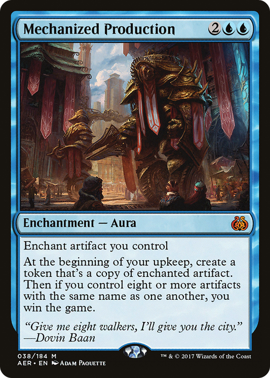 Mechanized Production (AER-038) - Aether Revolt Foil