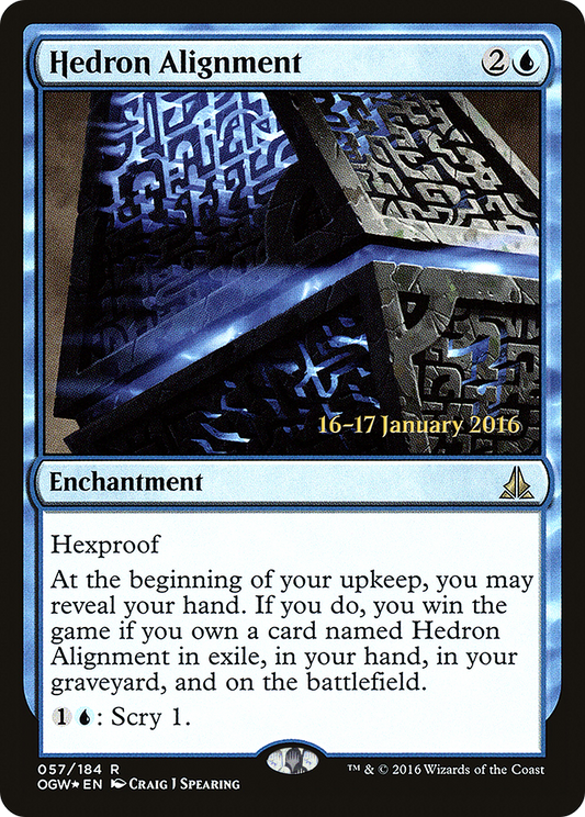 Hedron Alignment (POGW-57S) - Oath of the Gatewatch Promos Foil