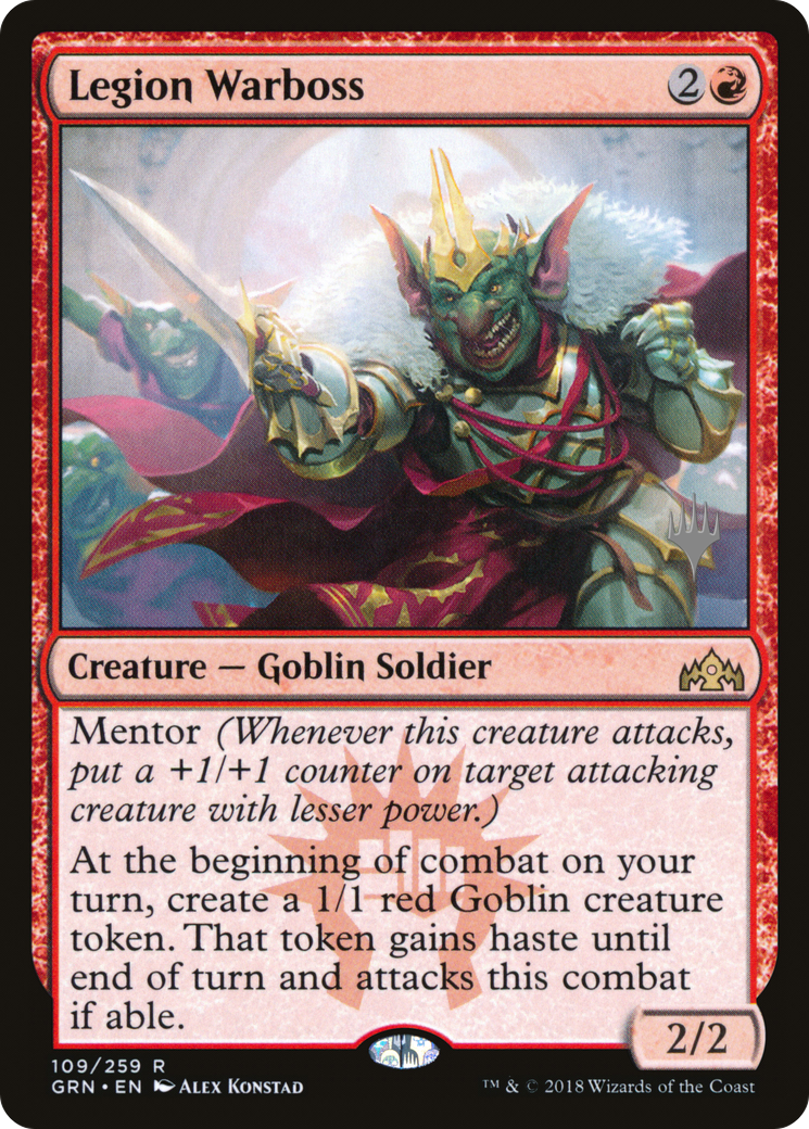 Legion Warboss (PPTHB-109P) - Guilds of Ravnica Promos (Promo Pack)