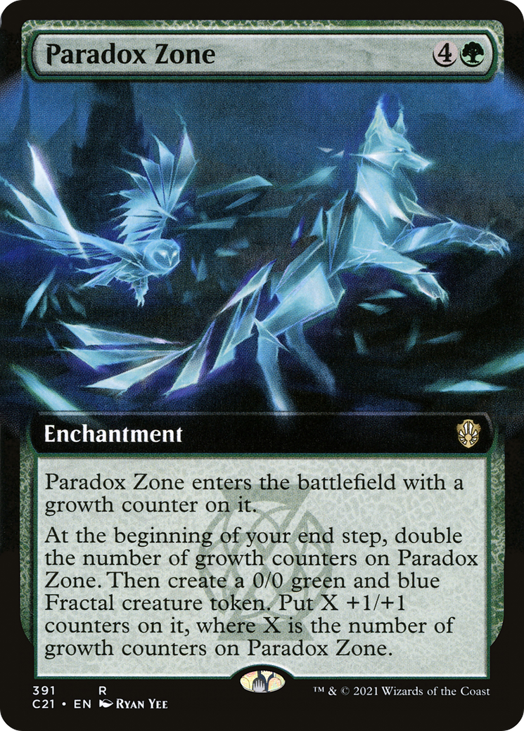 Paradox Zone (C21-391) - Commander 2021: (Extended Art)