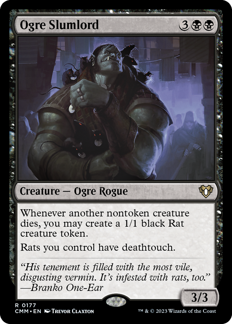 Ogre Slumlord  (CMM-177) - Commander Masters