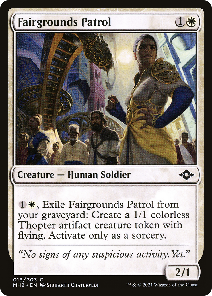 Fairgrounds Patrol (MH2-013) - Modern Horizons 2 Foil