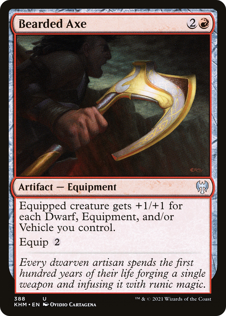 Bearded Axe  (KHM-388) - Kaldheim