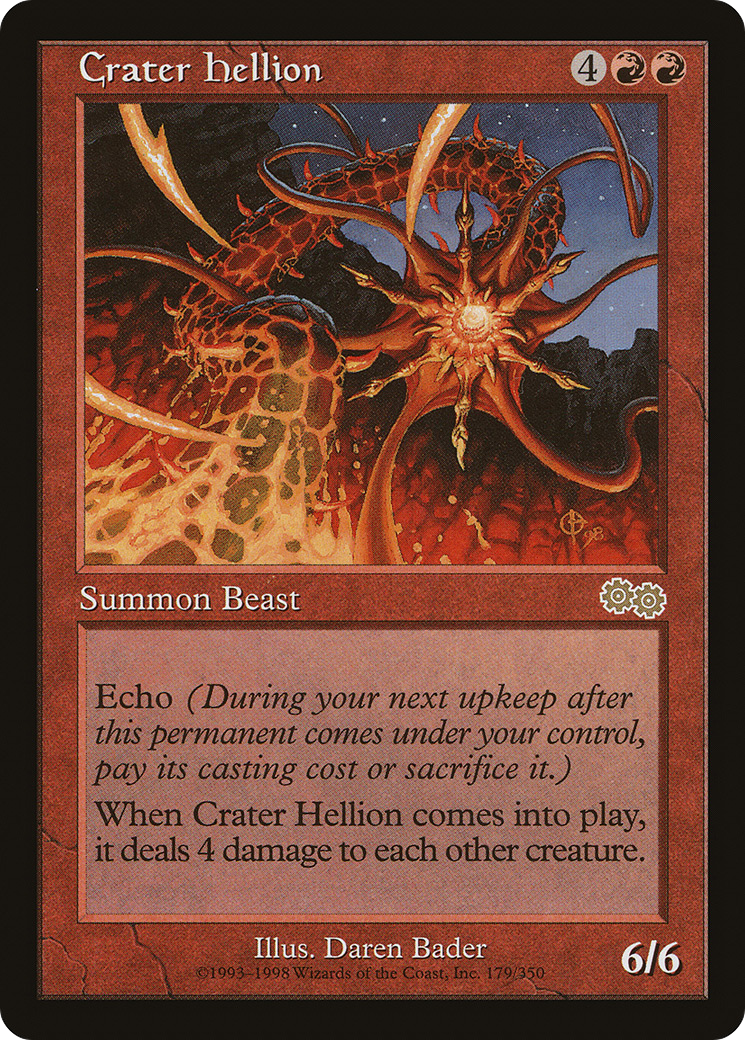 Crater Hellion (USG-179) - Urza's Saga