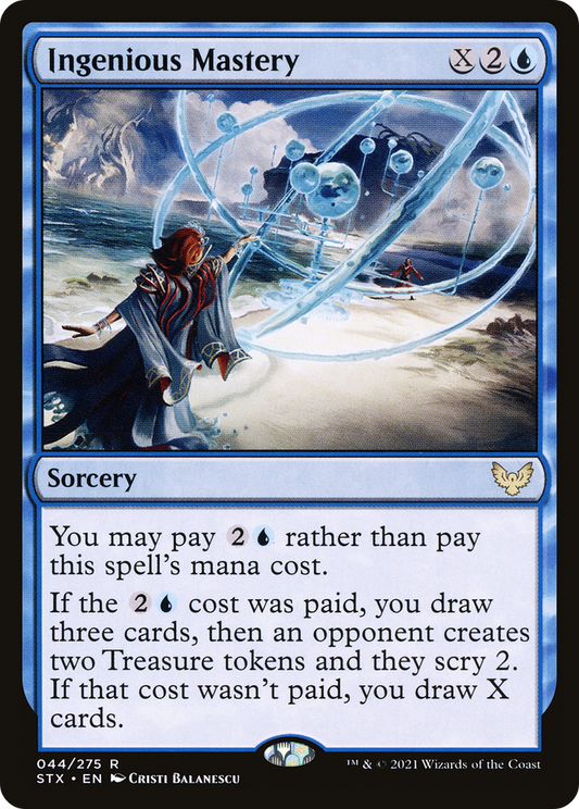 Ingenious Mastery (STX-044) - Strixhaven: School of Mages Foil