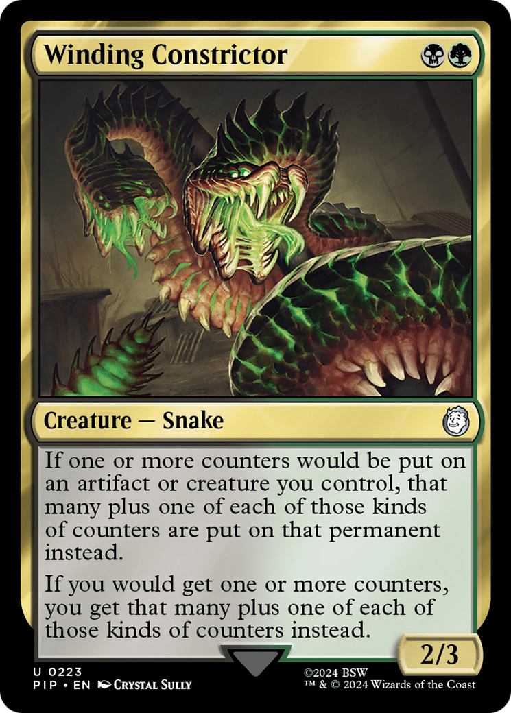 Winding Constrictor (PIP-223) - Fallout Foil