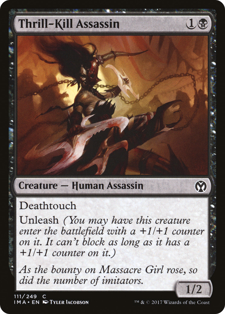 Thrill-Kill Assassin (IMA-111) - Iconic Masters