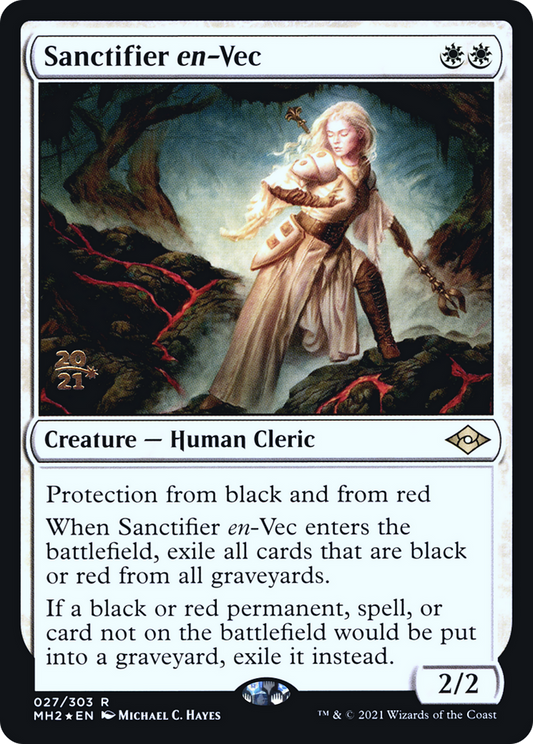Sanctifier en-Vec (PRE-027) - Modern Horizons 2 Promos (Prerelease) Foil