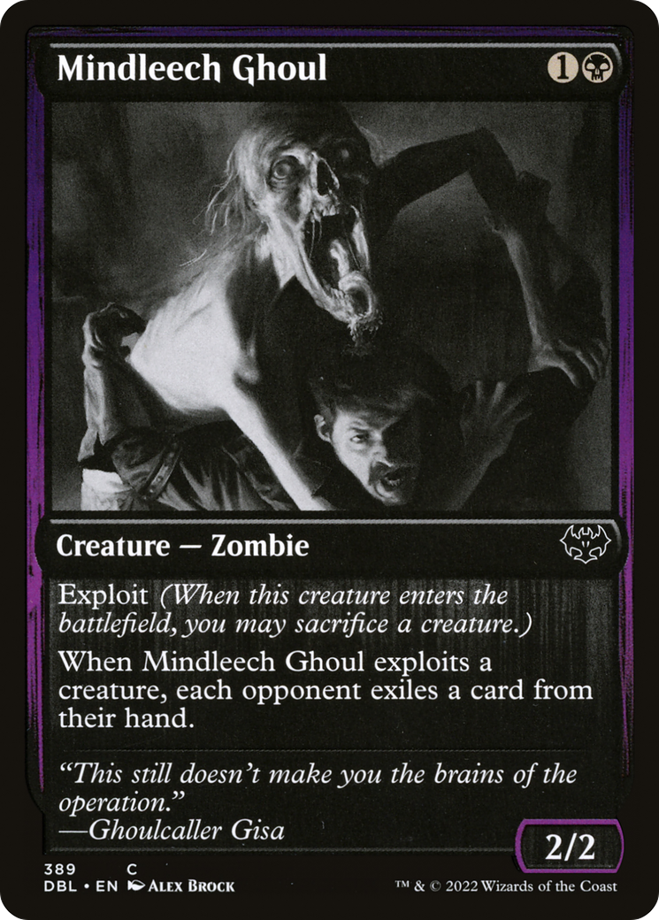 Mindleech Ghoul (DBL-389) - Innistrad: Double Feature