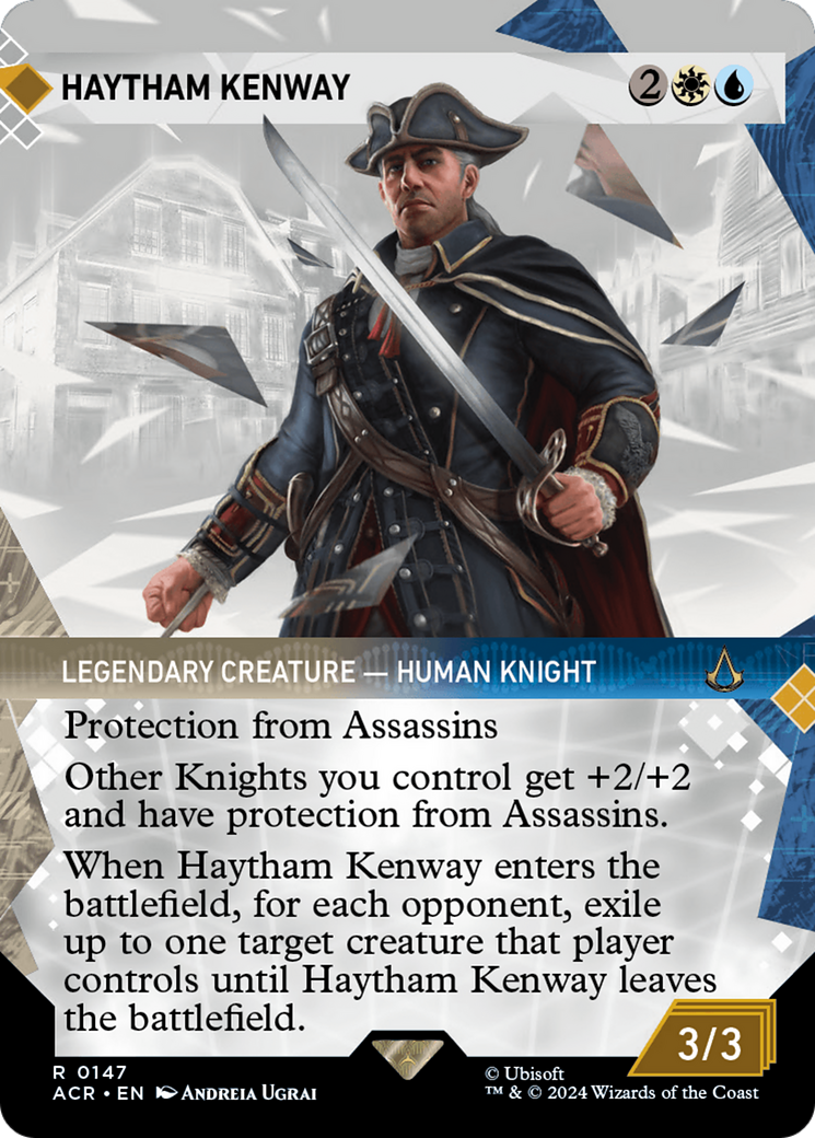 Haytham Kenway (ACR-147) - Assassin's Creed: (Showcase) (Borderless) Foil